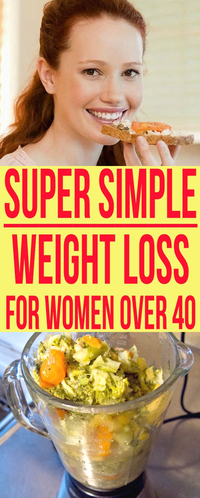 Weight Loss for Women Over 40 - Super Simple Tips