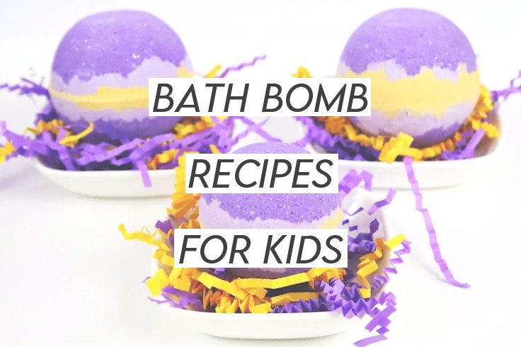 Bubble Gum Bath Bombs Recipe - Fun Bath Bombs For Kids